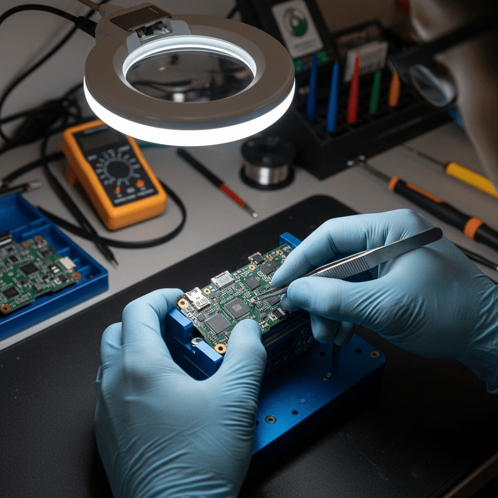 Charging port repair service